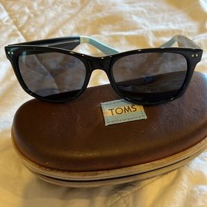 Toms sunglasses black / blue